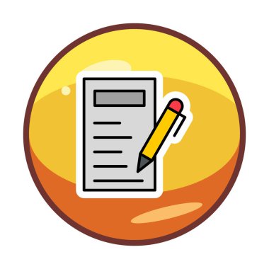 Basit düz Kopyalama simgesi vektörü 