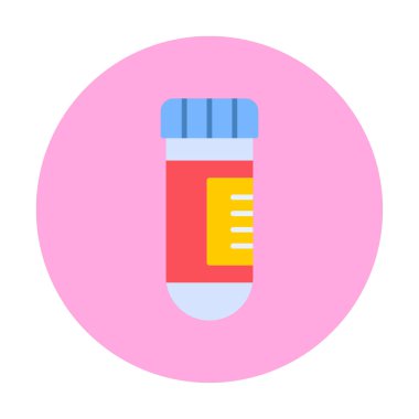 Test Tube modern icon vector illustration