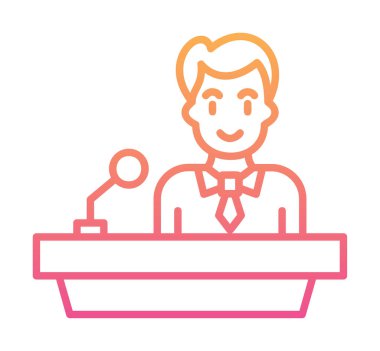 Ders vektör illüstrasyonu. düz biçim. 