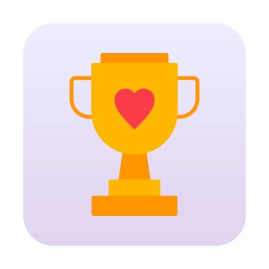 kupa vektör simgesi modern basit tasarım