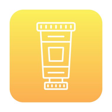 Modern Yağlı Boya simgesinin vektör çizimi                      