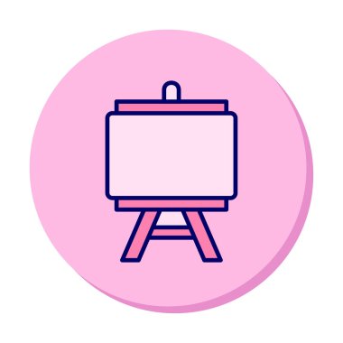 Resim yapmak. Web simgesi basit illüstrasyon