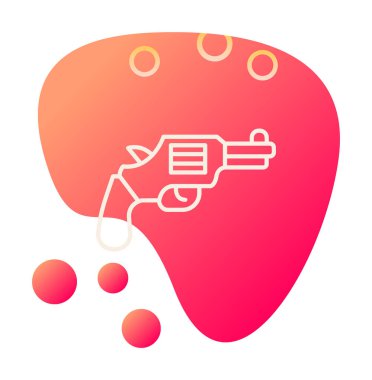 Hat bombası beyaz arka planda izole edilmiş ikonu patlatmaya hazır. Renkli taslak konsepti. Vektör