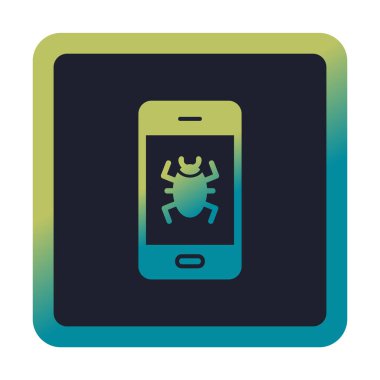 Mobil Virüs Çizimi ile akıllı telefon 