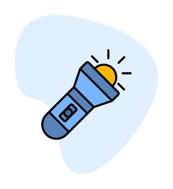 fener rengi simgesi, vektör illüstrasyonu