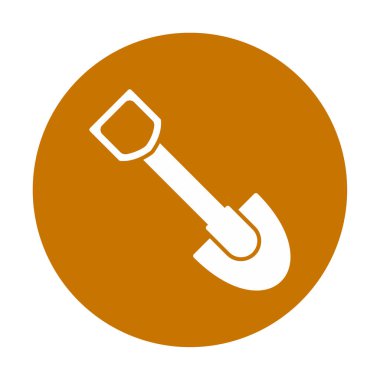 Web simge vektör çizim kürek 