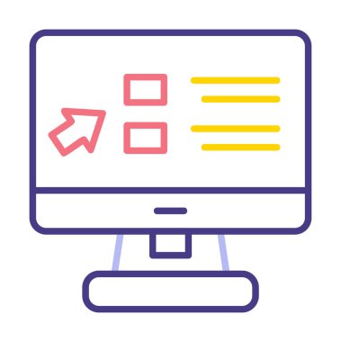 Çevrimiçi rota simgesi çizimi