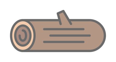 Günlük simgesi. Web basit illüstrasyonu 