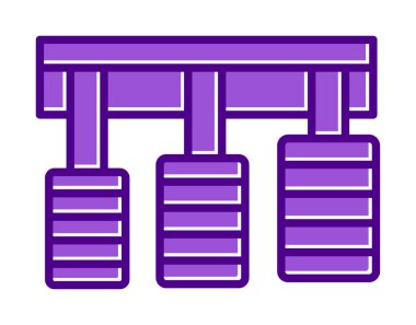 Araba pedalları web tasarım ikonu. Beyaz arkaplanda vektör illüstrasyonu