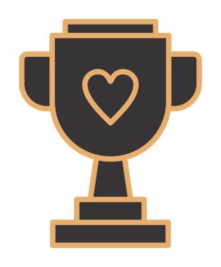 kupa vektör simgesi modern basit tasarım