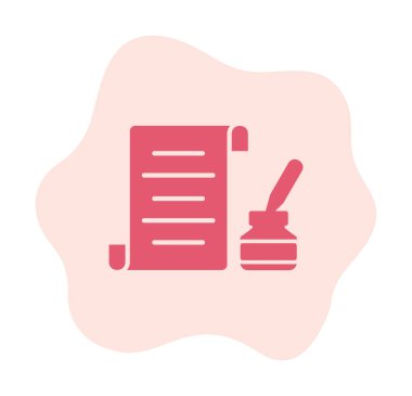 kalem, simge vektörü ile belge