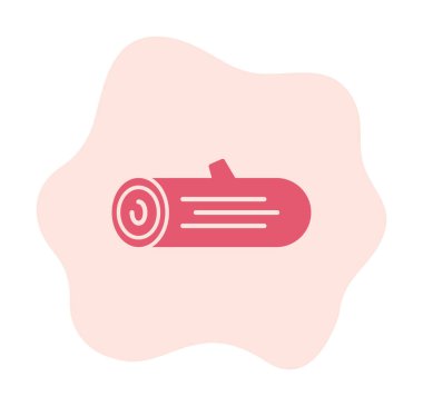 Günlük simgesi. Web basit illüstrasyonu 