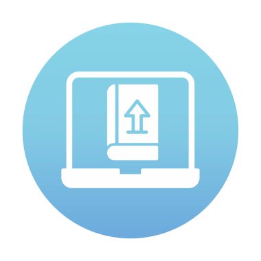 Ok işaret simgesi vektör illüstrasyonunu yükle