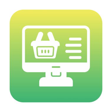 çevrimiçi alışveriş vektörü tasarımı                        