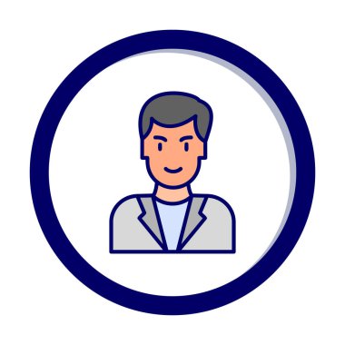 Doktor simgesinin vektör çizimi