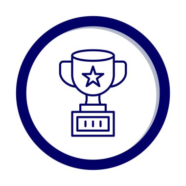 Basit ödül ikonu resimleme tasarımı