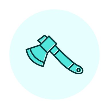 Balta. Web simgesi basit illüstrasyon