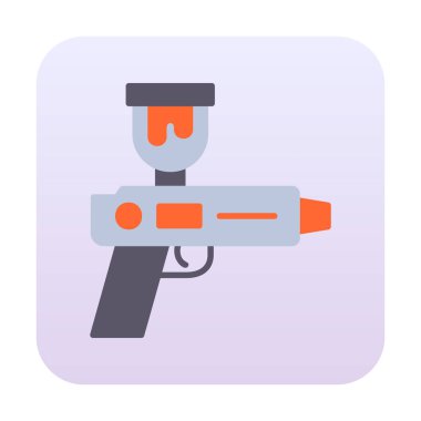 Spray Gun icon vector illustration