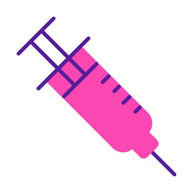 Şırınga ikonu vektör çizimi