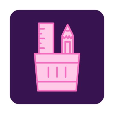 ileti örneği web simgesi, vektör çizim