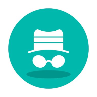 Basit casus yazılım simgesi, vektör illüstrasyonu