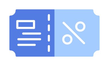 Hediye çeki web simgesi, vektör illüstrasyonu 