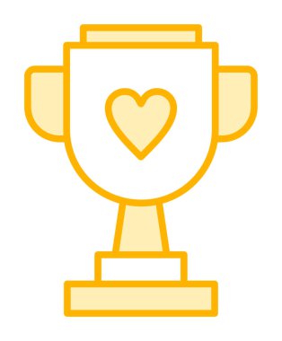 kupa vektör simgesi modern basit tasarım