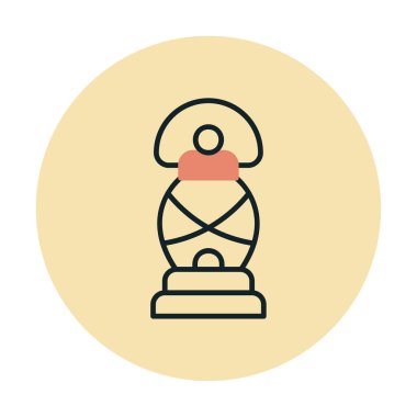 Basit düz El Feneri simgesi 