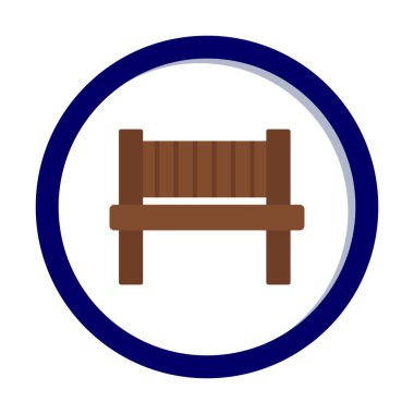 bank simgesi, vektör illüstrasyonu basit tasarım