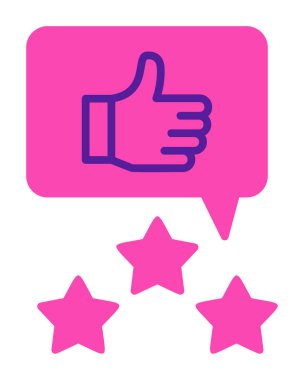 Grafik Gözden Geçirme simgesi vektör çizimi tasarımı