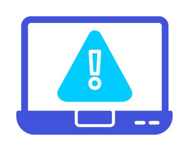 Hata vektör çizimi, Konsept ve grafik tasarım için Adware vektör çizgisi simgesi. 