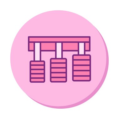 Araba pedalları web tasarım ikonu. Beyaz arkaplanda vektör illüstrasyonu