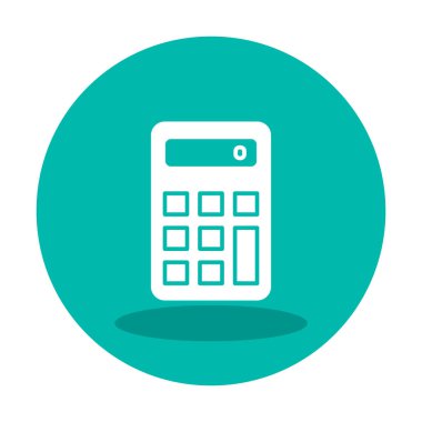 hesap makinesi web simge vektör çizim