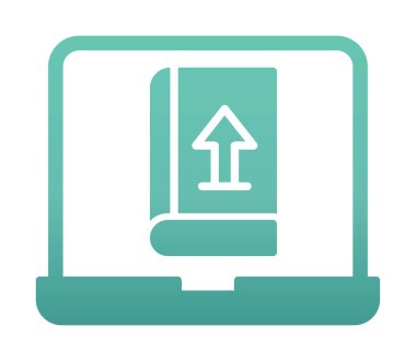 Ok işaret simgesi vektör illüstrasyonunu yükle