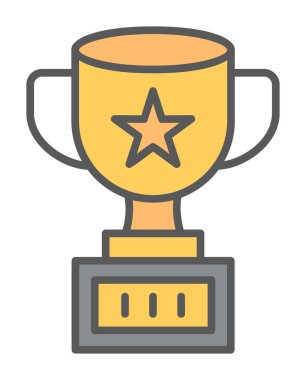 Basit ödül ikonu illüstrasyonu