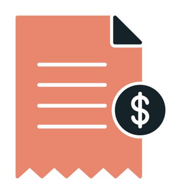 Alışveriş Alımı simgesi vektör illüstrasyonu