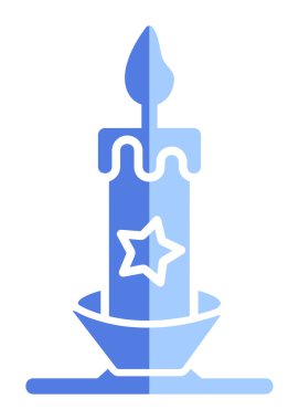 Mum web simgesi, vektör çizim