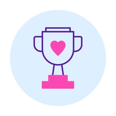 kupa vektör simgesi basit tasarım