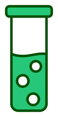 Test Tube modern icon vector illustration