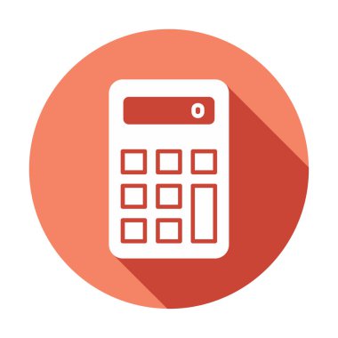 hesap makinesi web simge vektör çizim