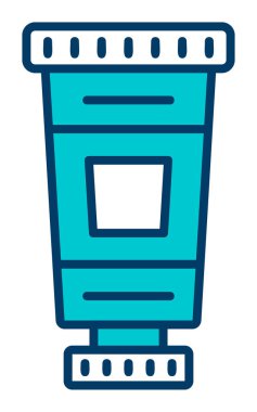 Modern Yağlı Boya simgesinin vektör çizimi                      