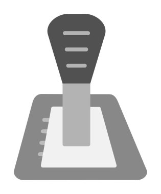 Araba vites kutusu web simgesi, vektör illüstrasyonu