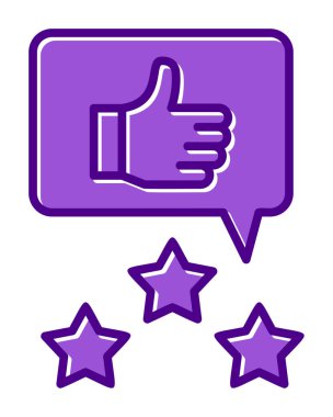 Grafik Gözden Geçirme simgesi vektör çizimi tasarımı