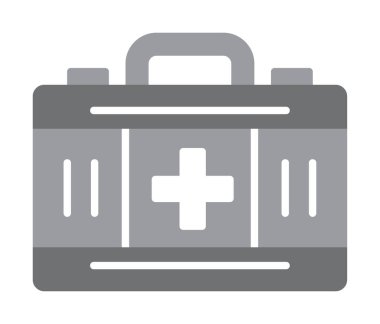 İlk yardım kiti vektör illüstrasyonu