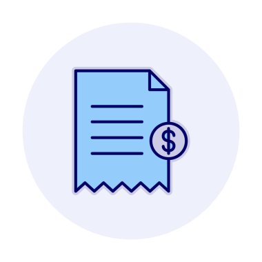 Alışveriş Alımı simgesi vektör illüstrasyonu