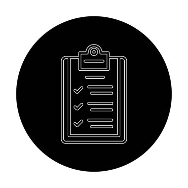 Pano düz simgesinin vektör illüstrasyonu