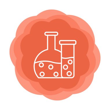 Şişesi web simgesi, vektör çizim  