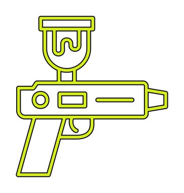 Spray Gun icon vector illustration