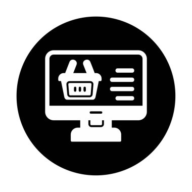 çevrimiçi alışveriş vektörü tasarımı                        