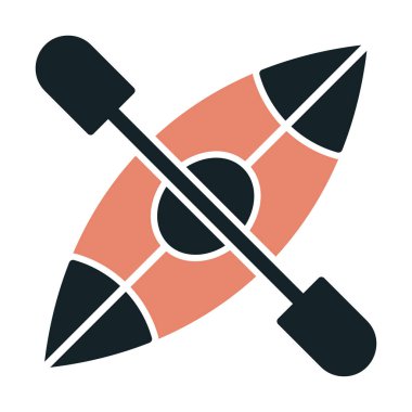 Basit Kano Teknesi simgesi, vektör illüstrasyonu